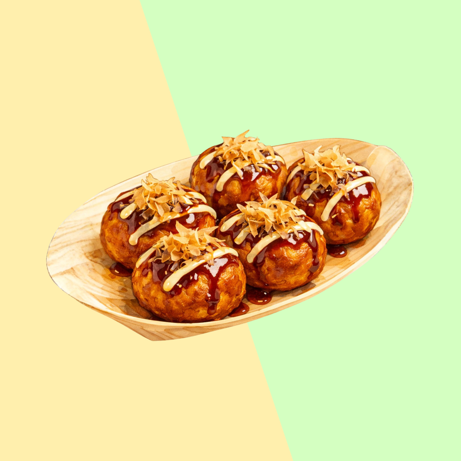 Octopus Bites (Takoyaki).