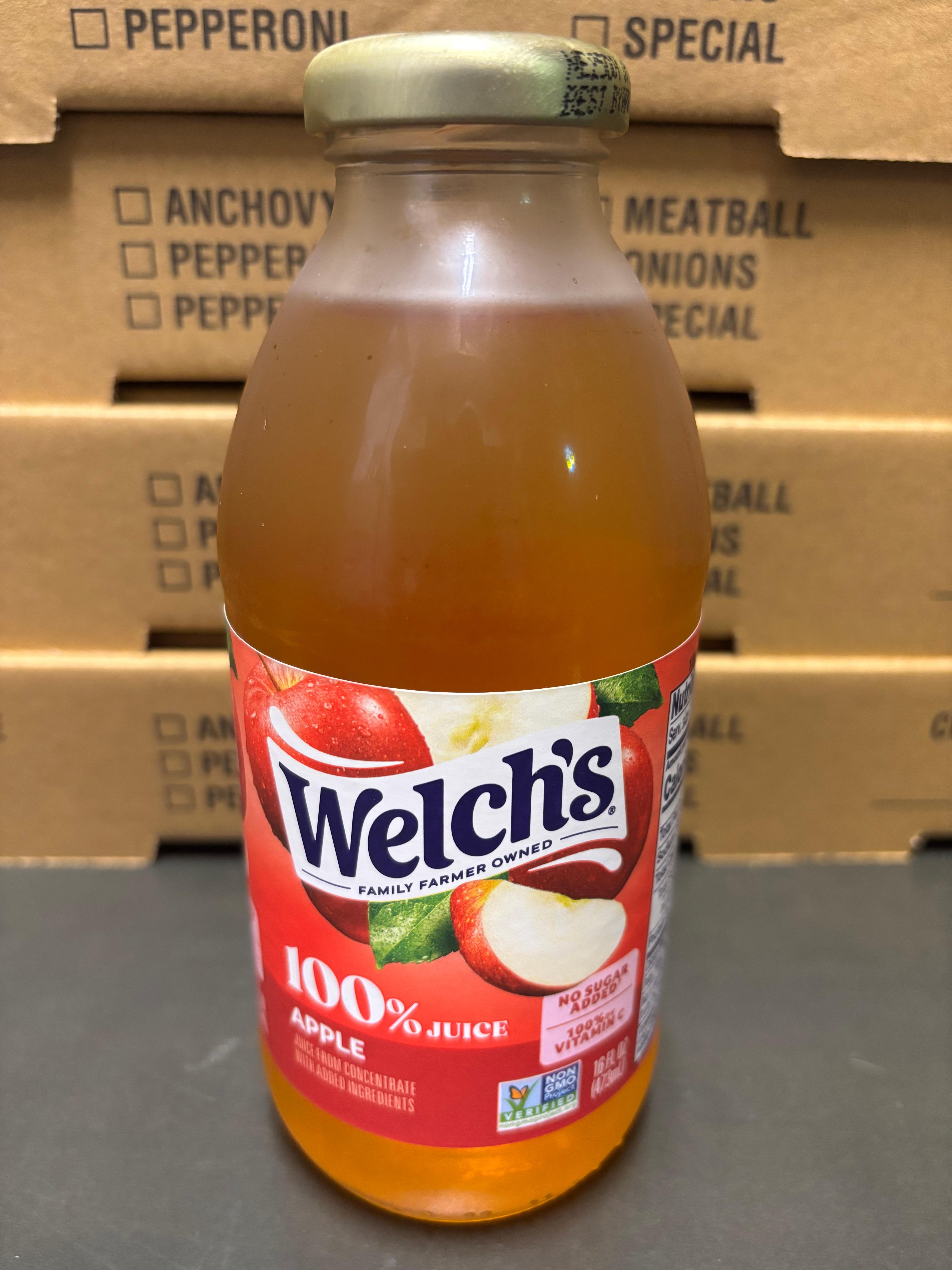 Welch’s Apple Juice.