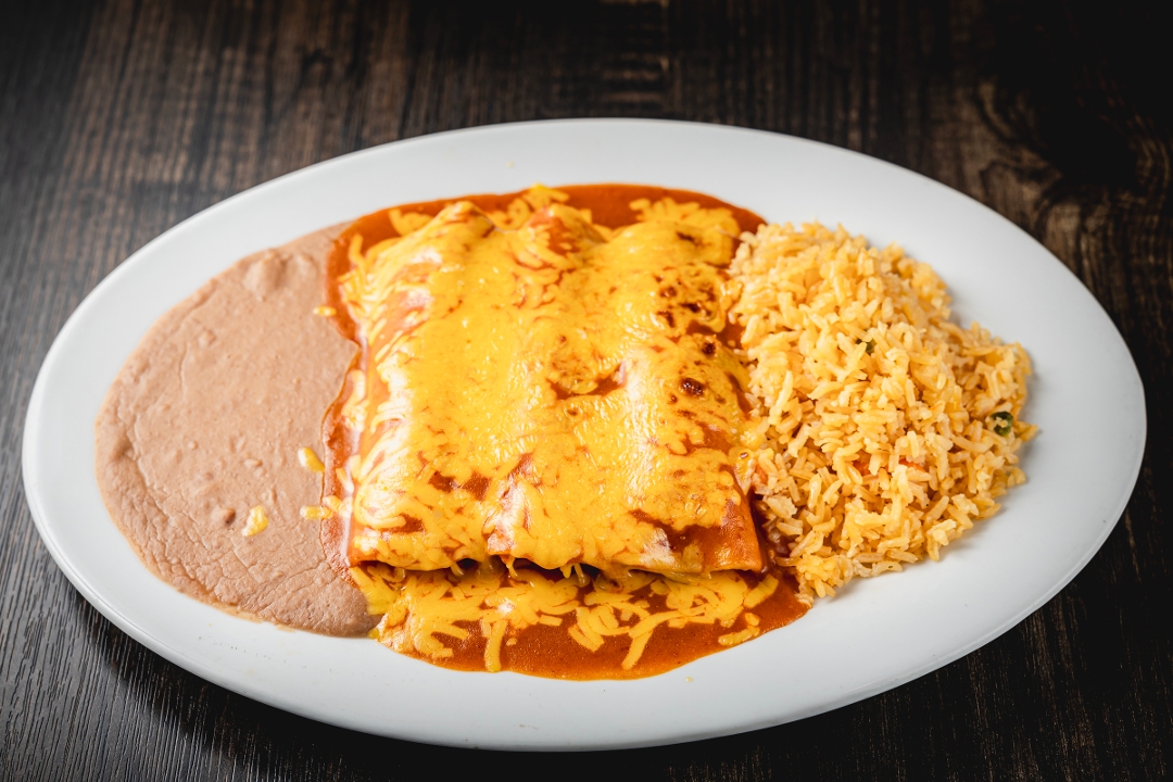 Enchiladas Plate.