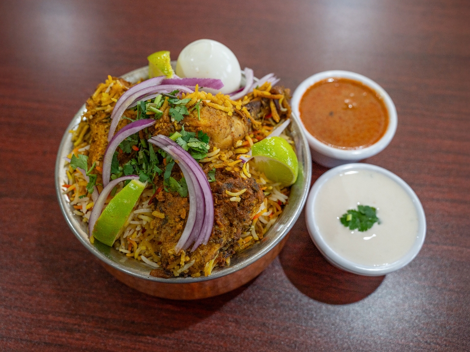Chicken Dum Biryani.