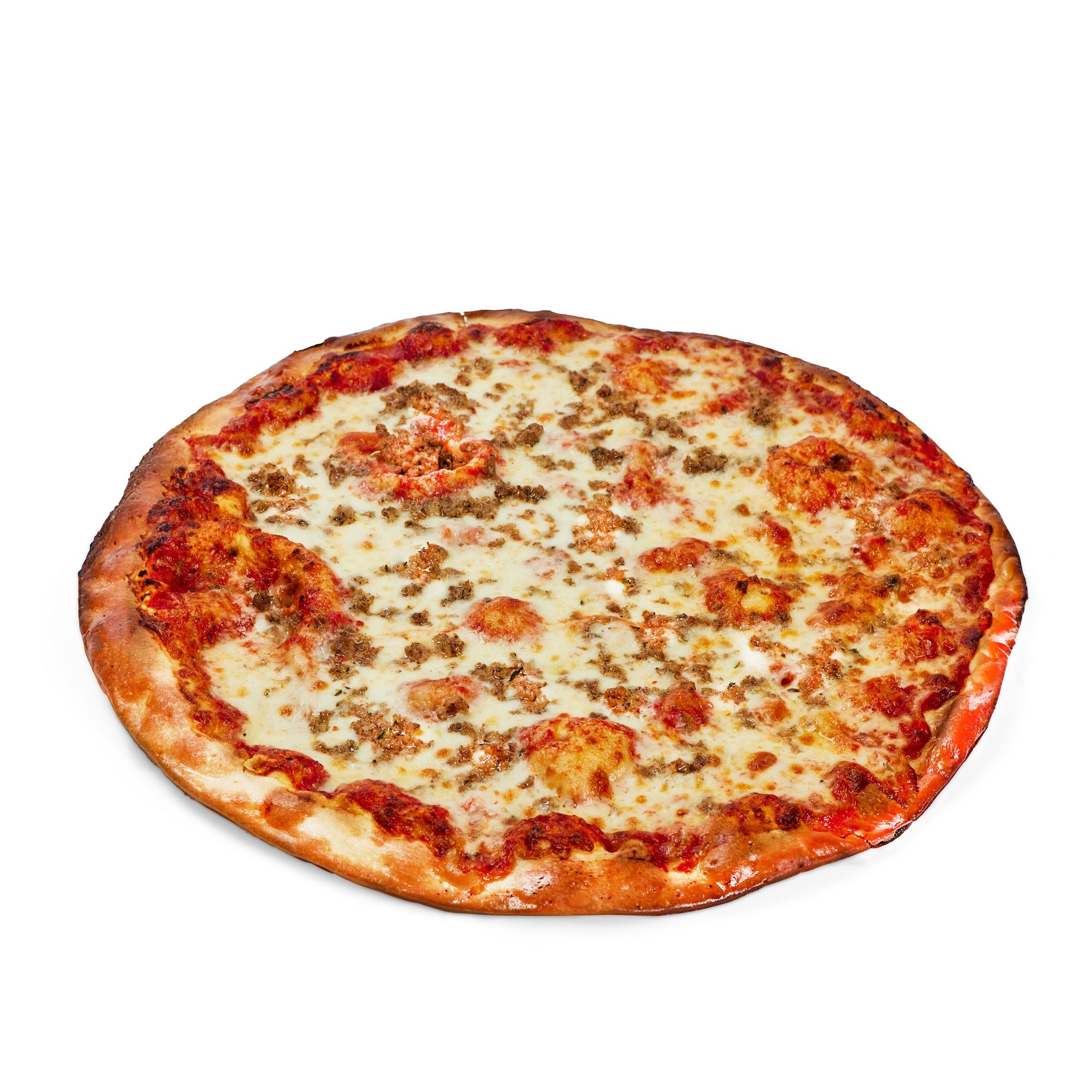 12" Homemade Sausage Pizza.