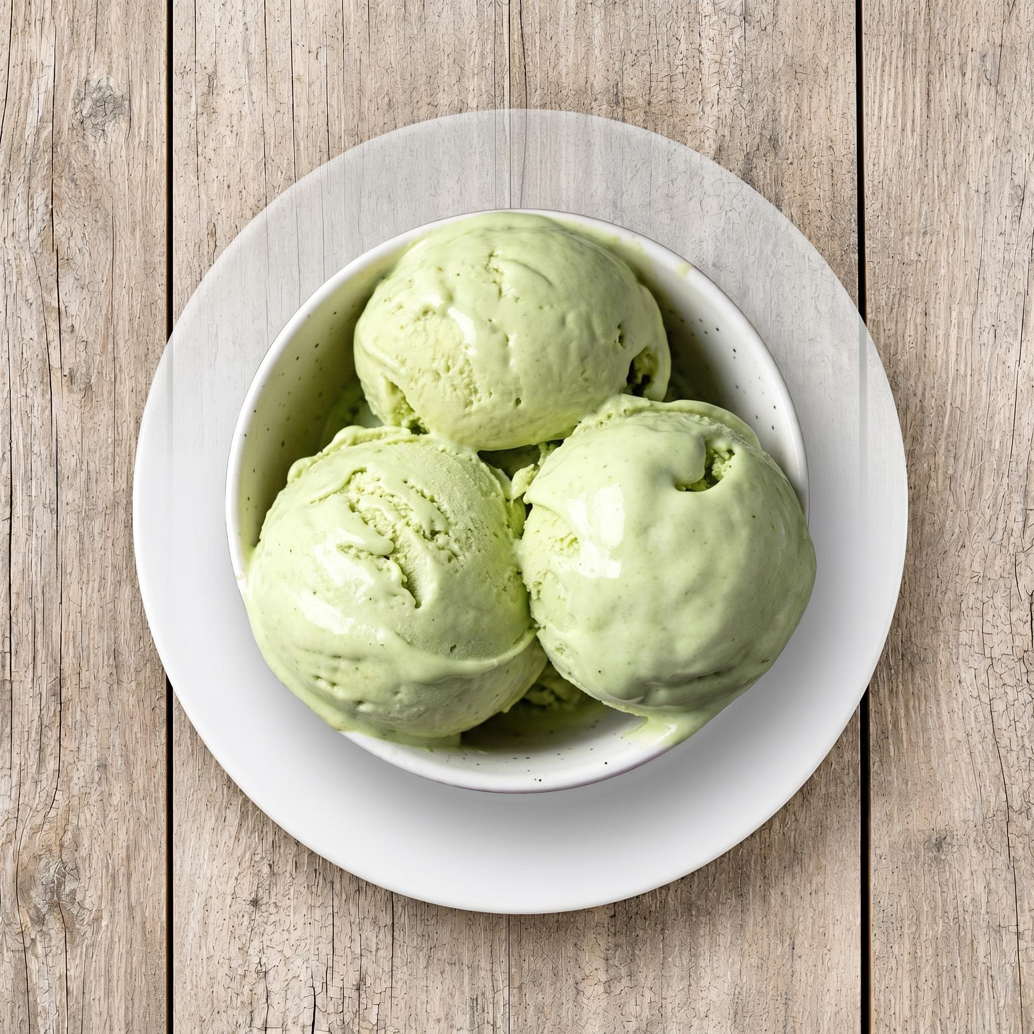 Pistachio Single Scoop.