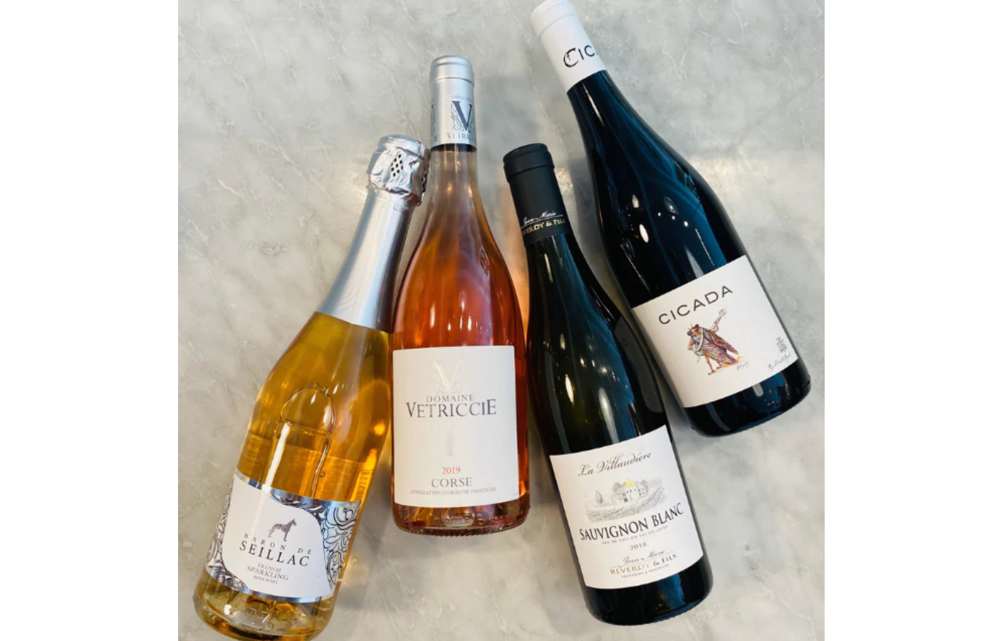 Selection package ( selection of 4 bottles of wine)