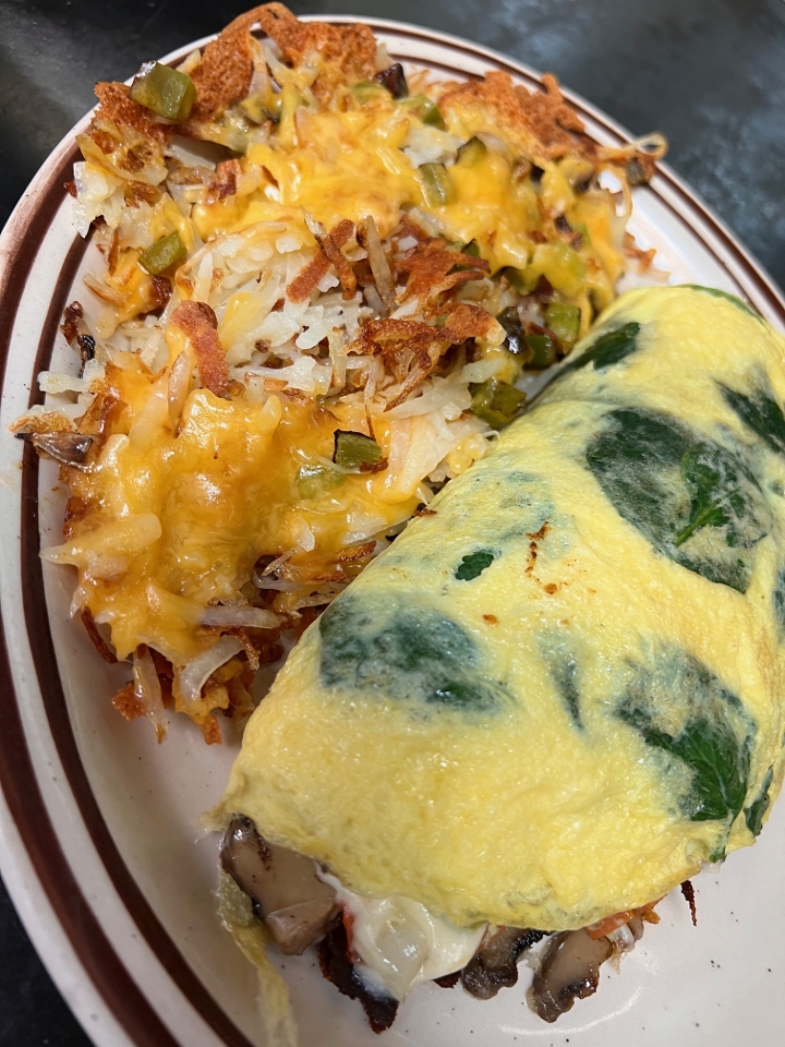 Veggie Omelette.