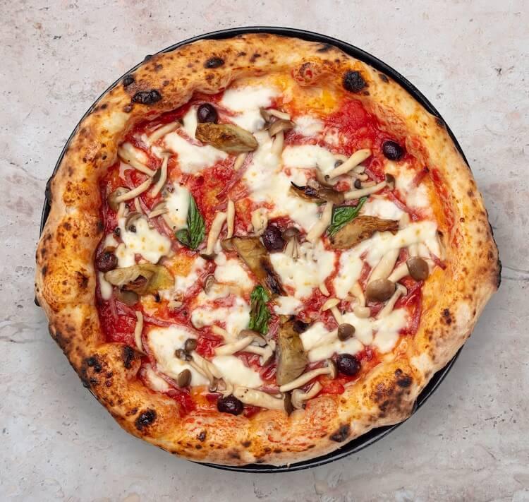 Capricciosa Pizza.
