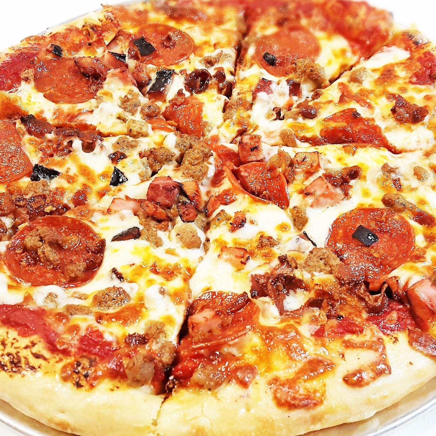 GF HOG HEAVEN CAULIFLOWER PIZZA.