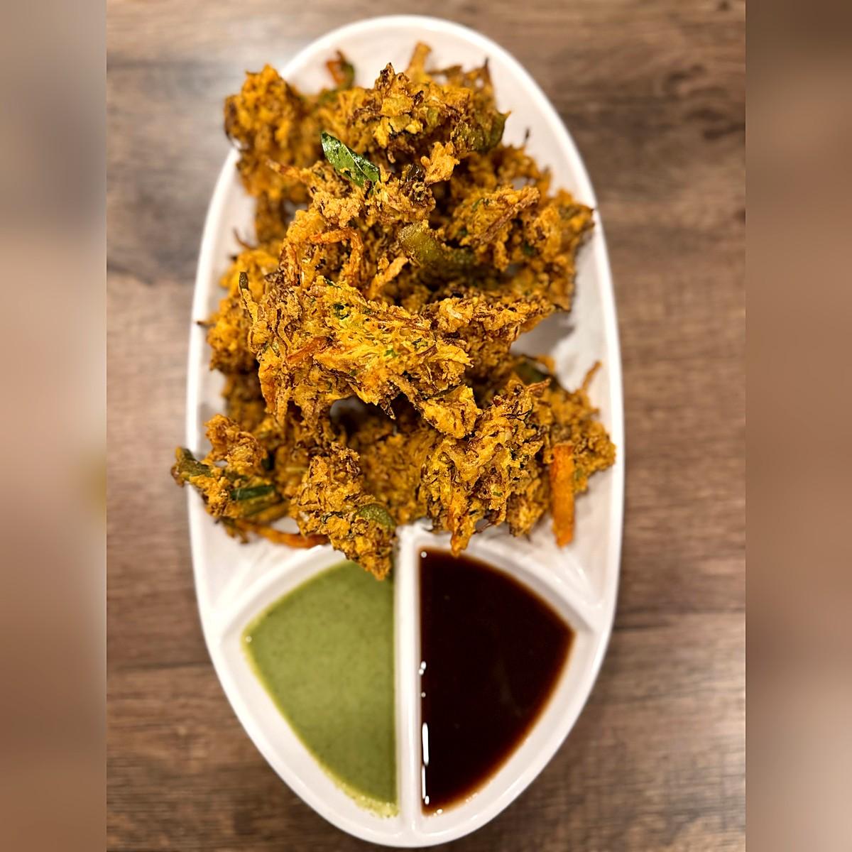 Onion Pakora.