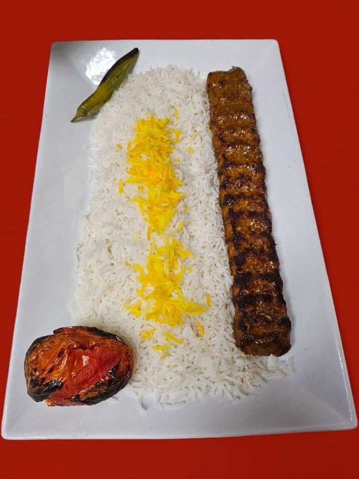 [Lunch] Ground Beef Kabob Kobideh.