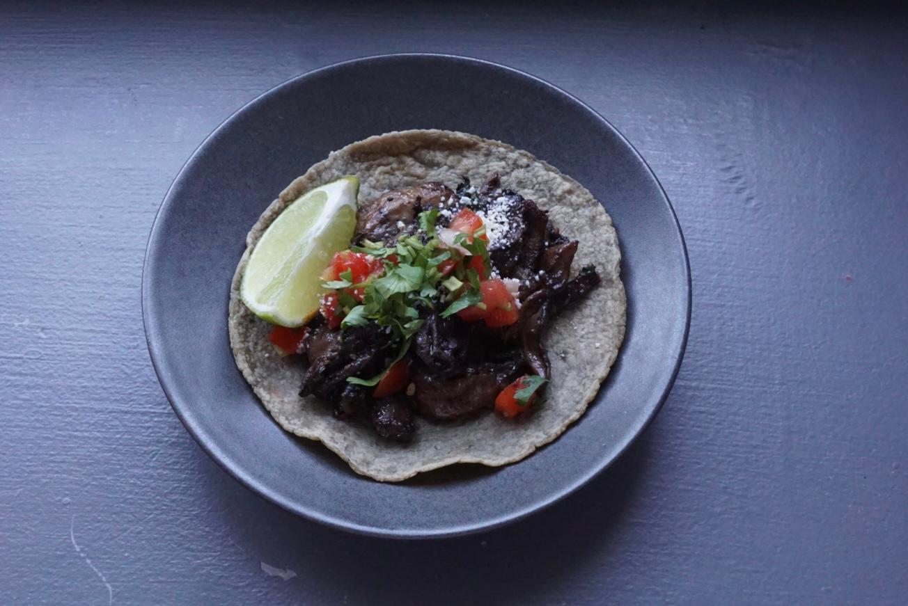 Veggie Taco | Wild Mushrooms.