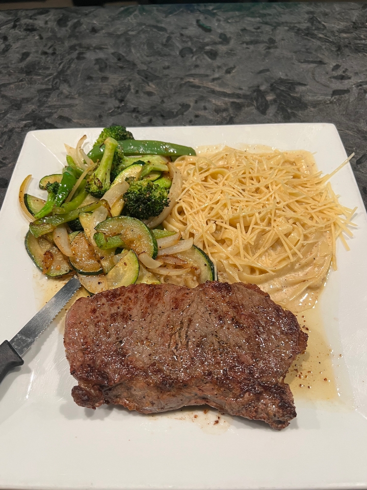 New York Steak.