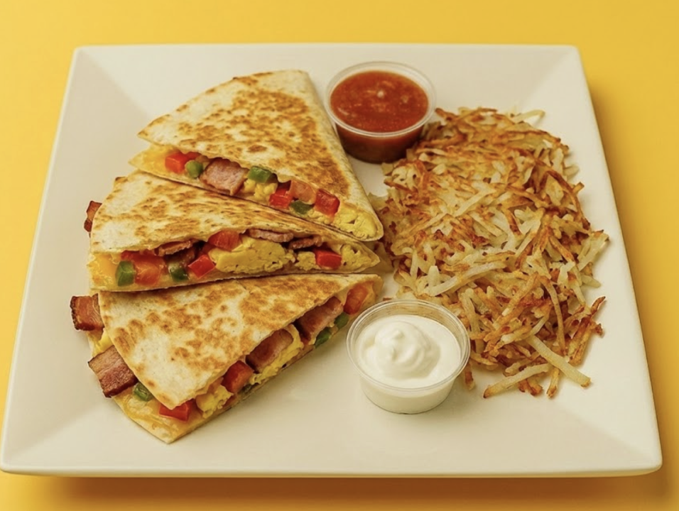 Breakfast Quesadilla.