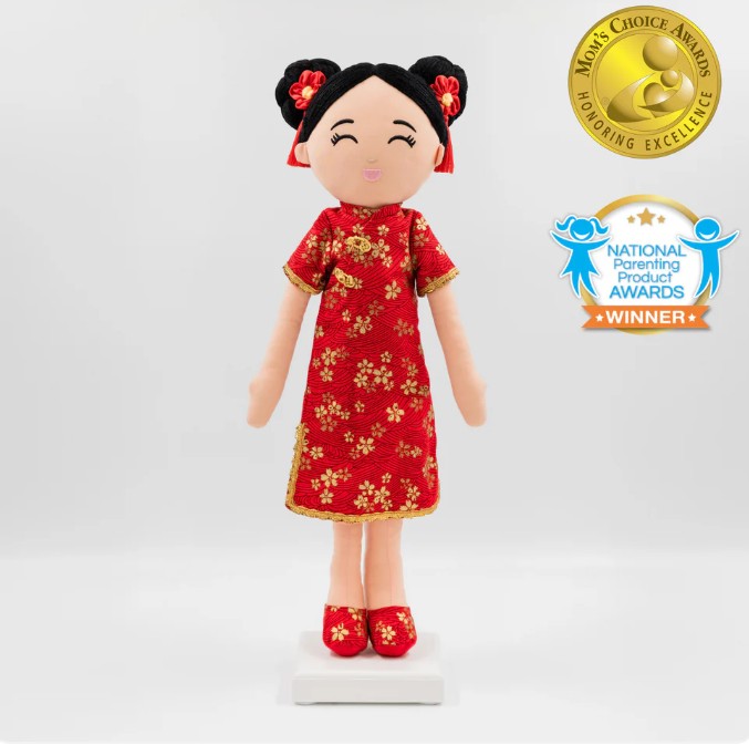Chinese "Mei" Cultural Doll.