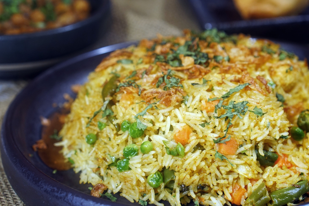 Veg Biryani.