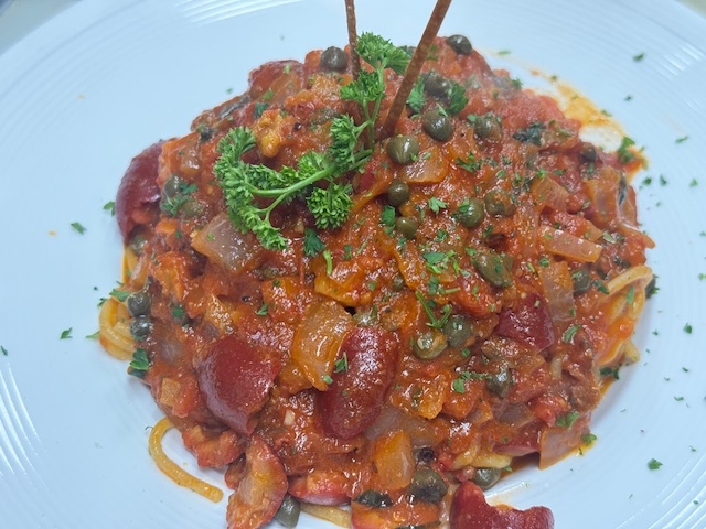 Spaghetti alla Puttanesca.