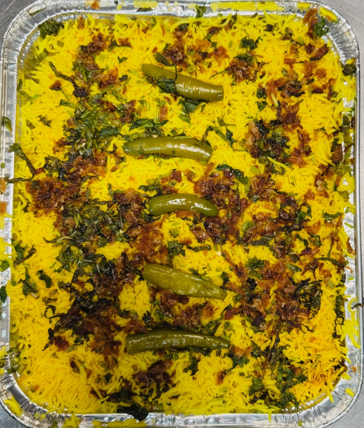 Lamb Biryani Half Tray  (Afghani, Butter, Hyderabadi, Awadhi, Charcoal, BBQ, Spicy BBQ).