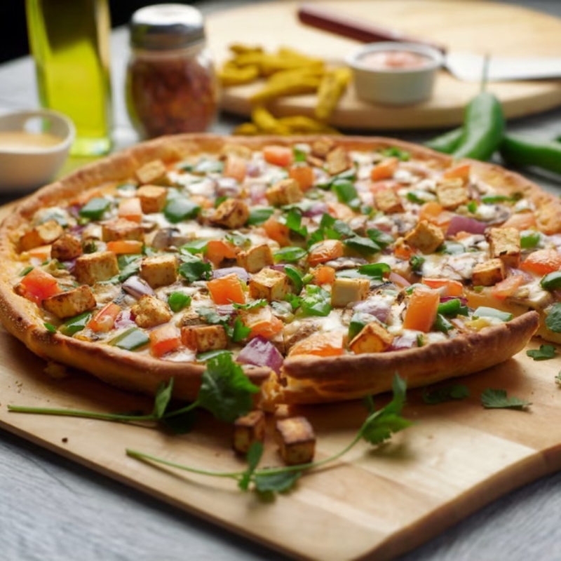 Shahi Paneer Pizzatwist.