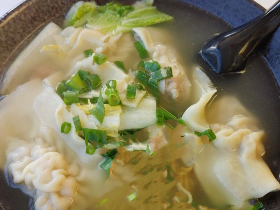 淨水餃 170. Dumplings Soup.