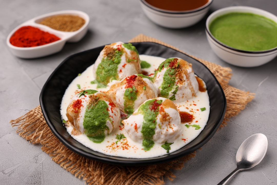 Royal Dahi Bhalla Delight.