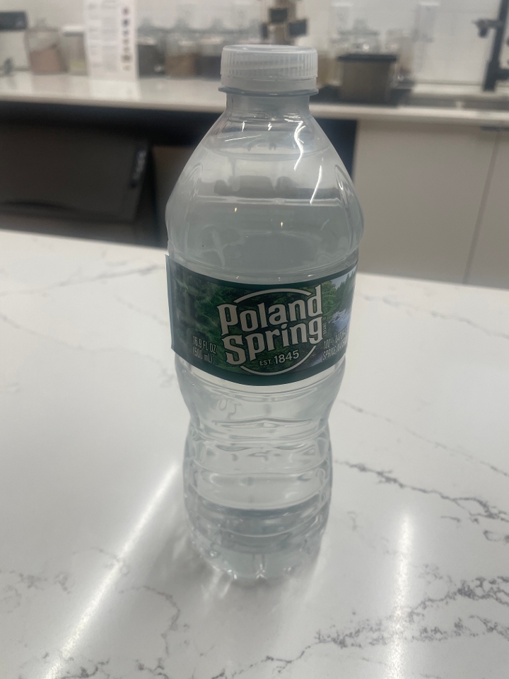 Poland Spring Water.