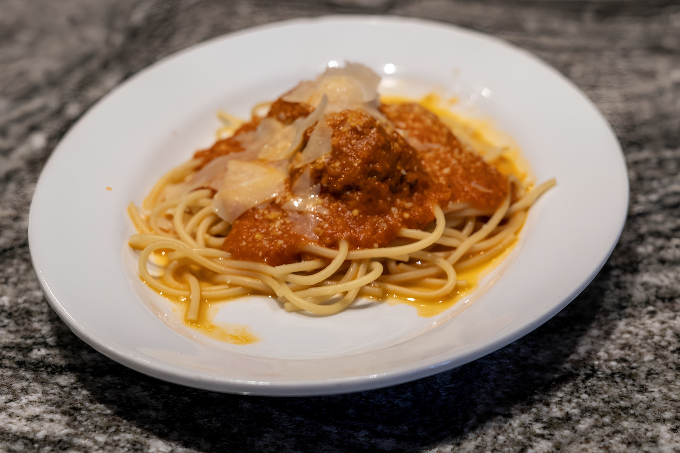 Kids Spaghetti & Meatballs.