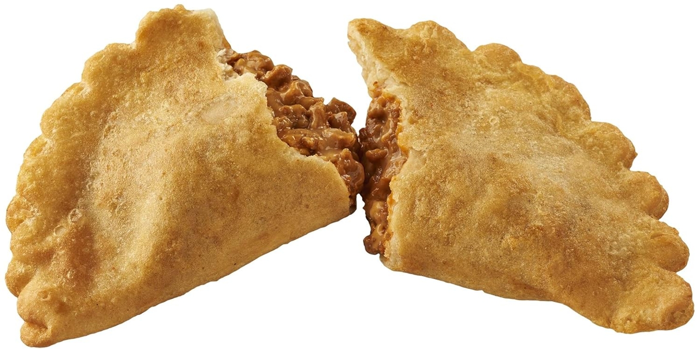 Cheesy Beef Empanada.