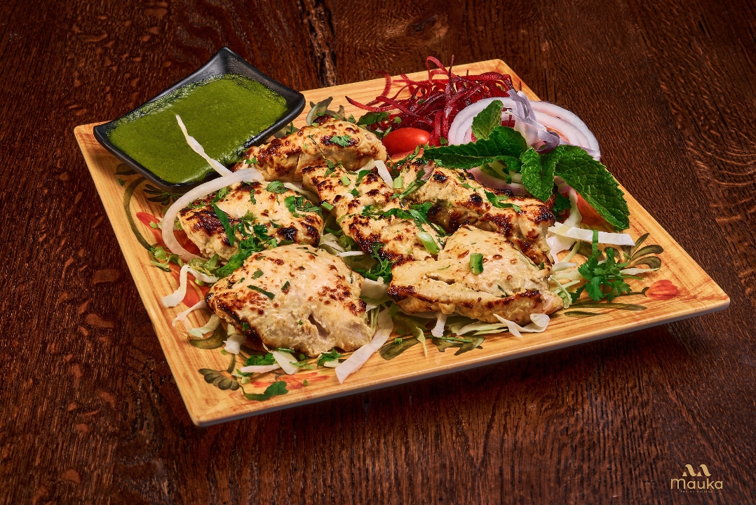 Malai Chicken Tikka.