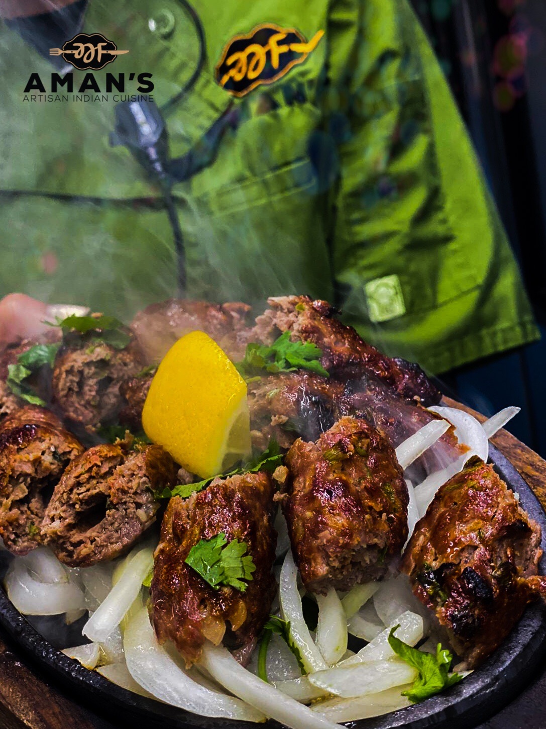 Lamb Seekh Kabab ⚫️ (GF).