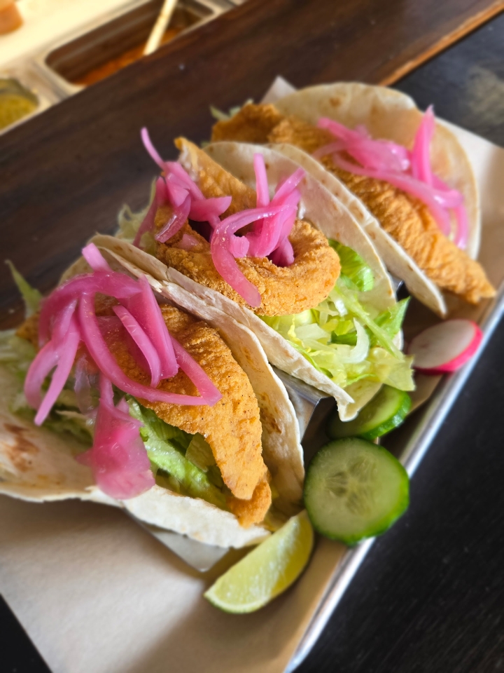 Fish Tacos.