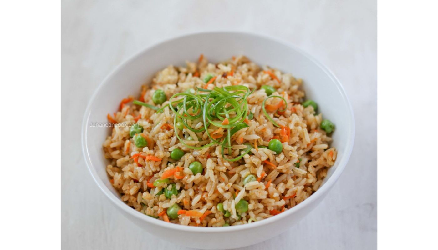 Veg Fried Rice - Vegan.