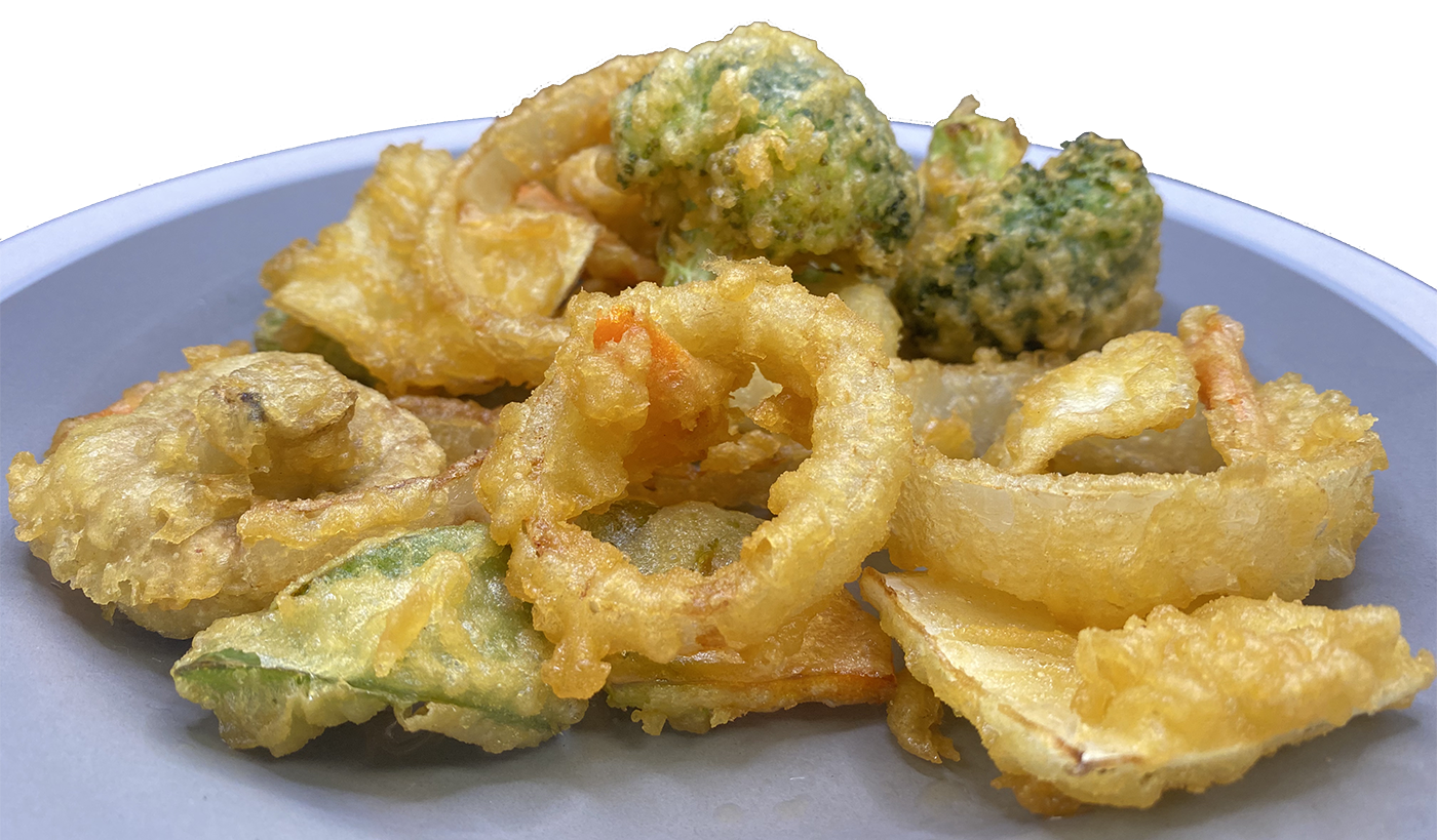 Tempura Vegetables.