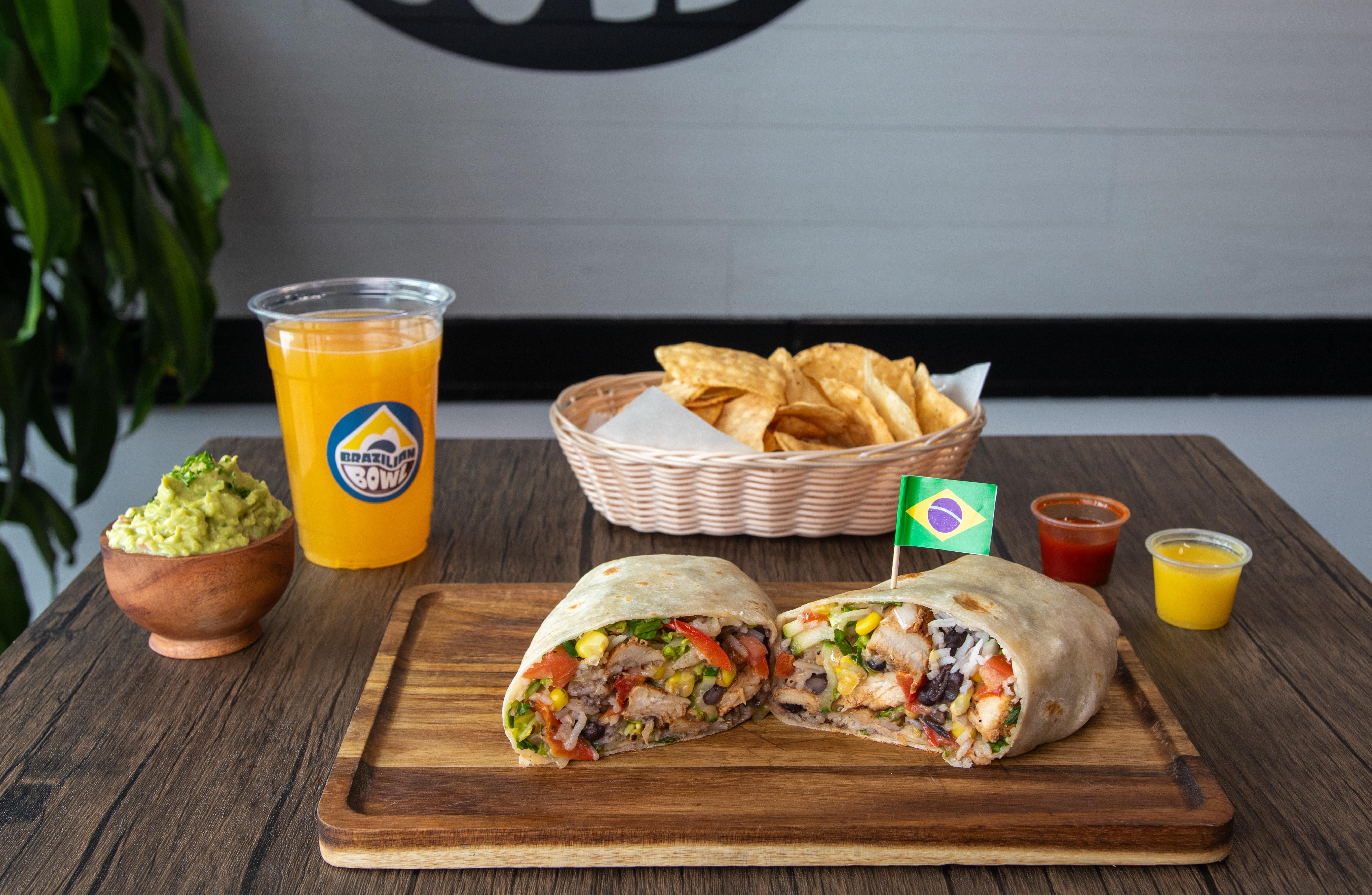 Chicken Burrito.