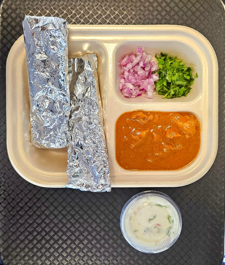 2 Bread Single curry.