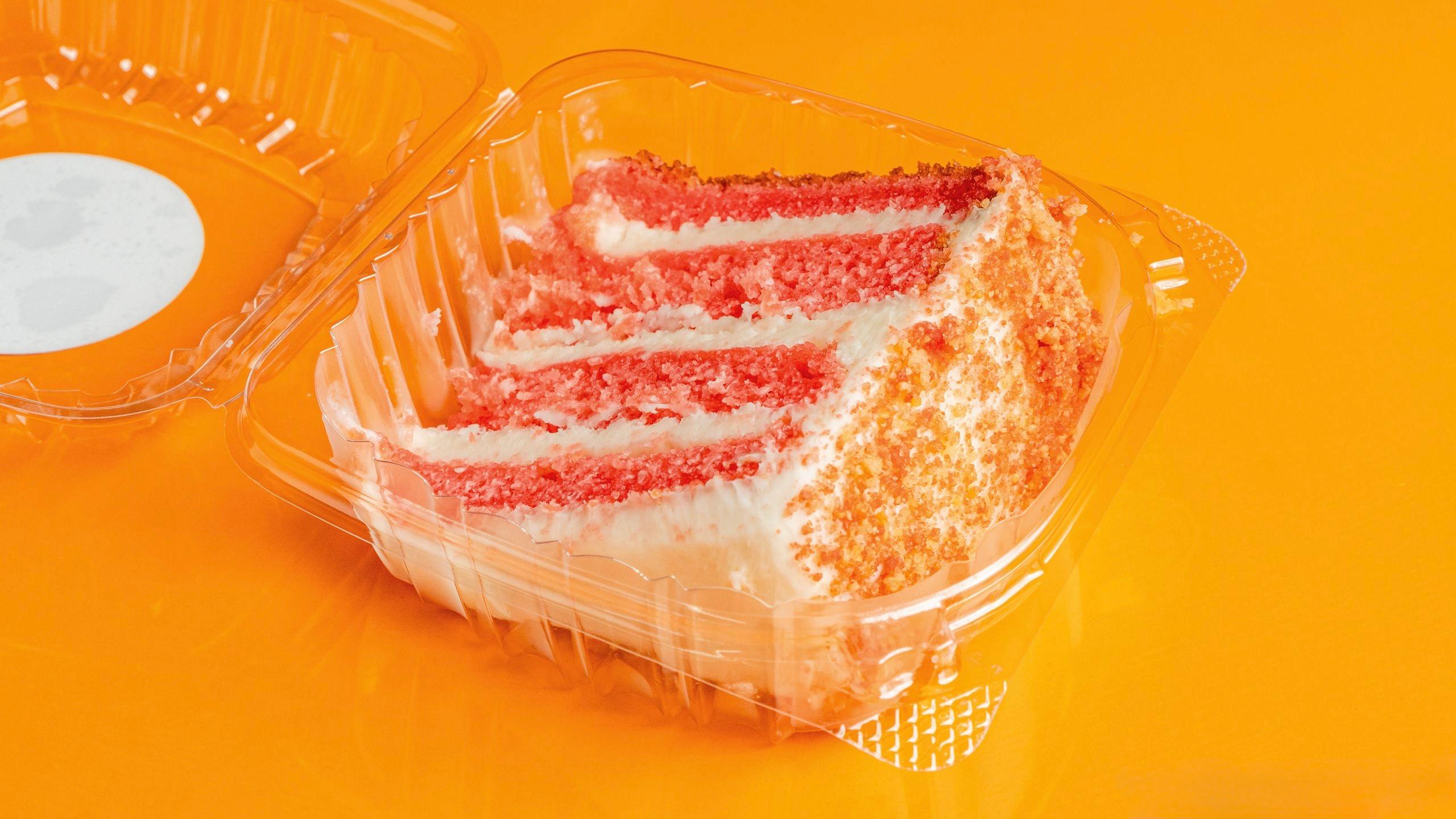 Strawberry Crunch Cake.
