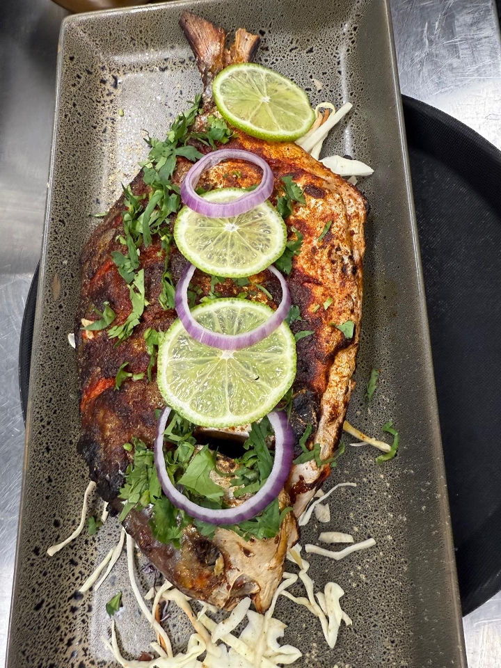 Pomfret Grilled.