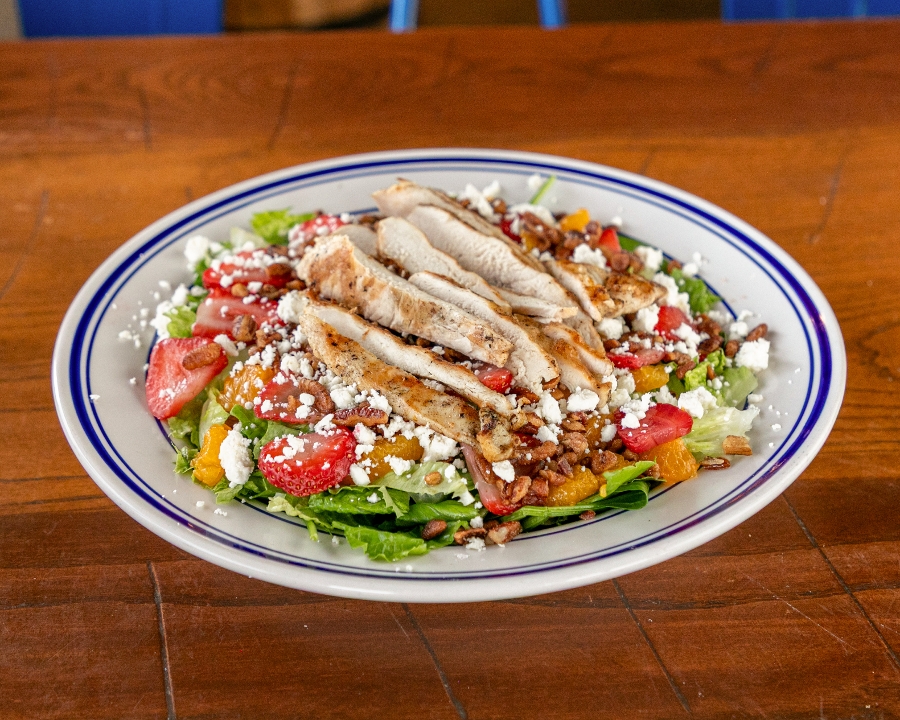 Strawberry Pecan Salad.