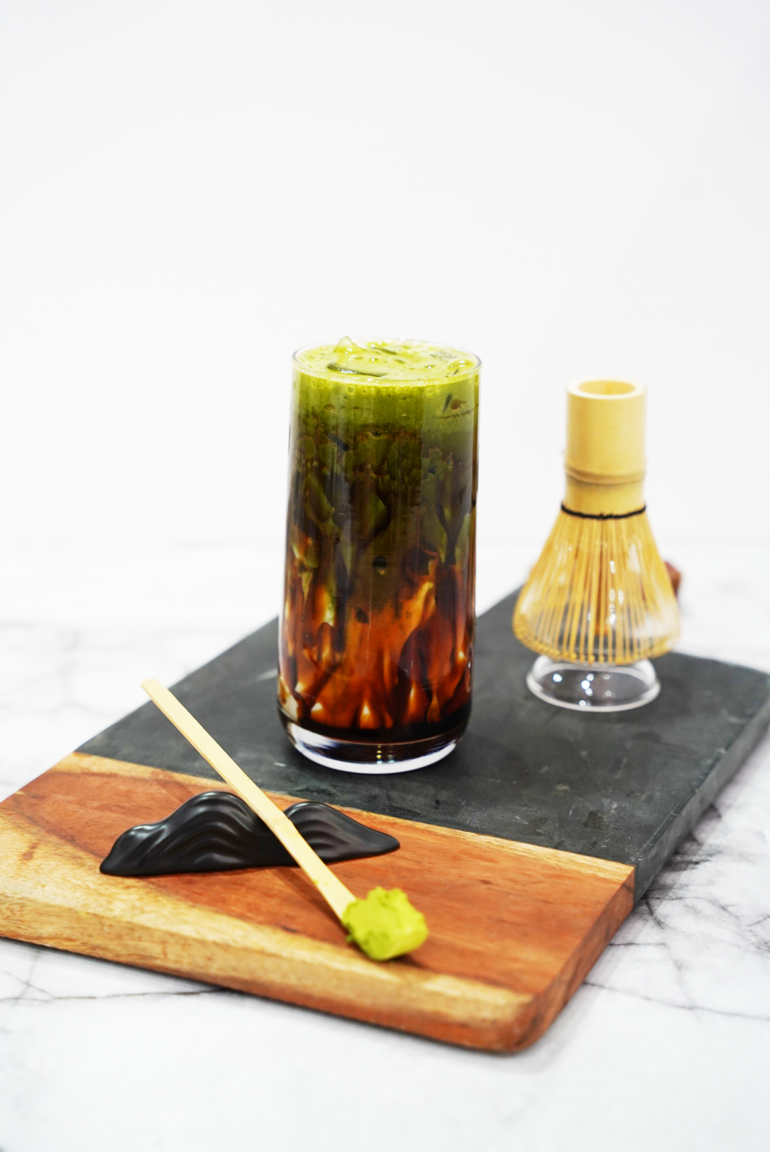 Brown Sugar Matcha Latte.