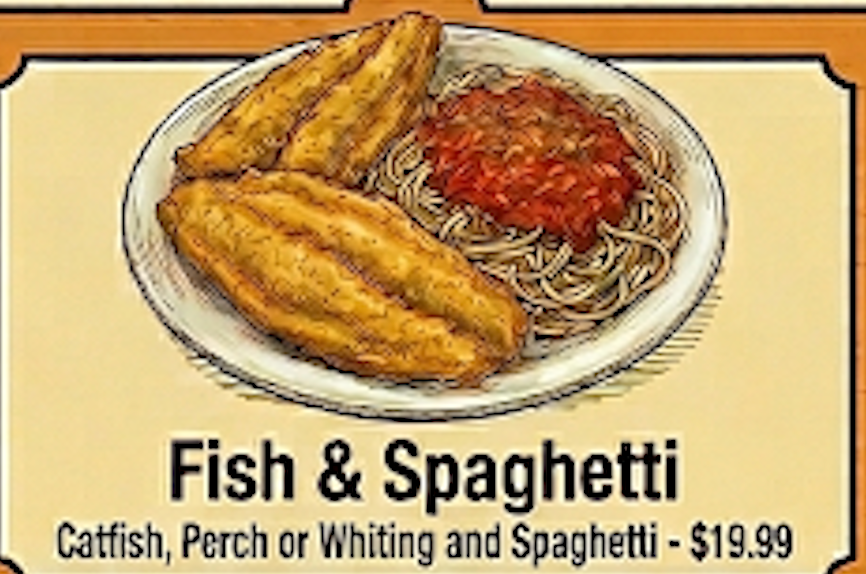 FISH & SPAGHETTI (Online Order).