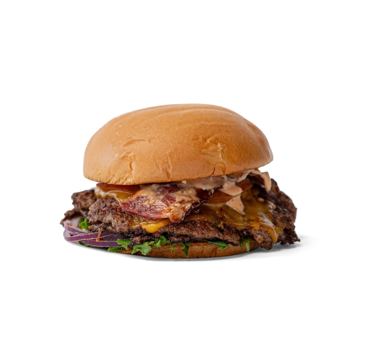 Build Your Own Cheese Burger.