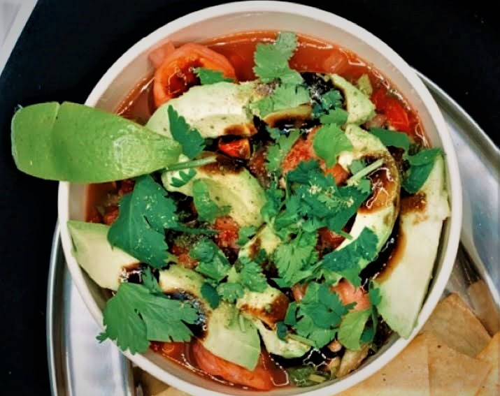 Spicy Shrimp Ceviche.