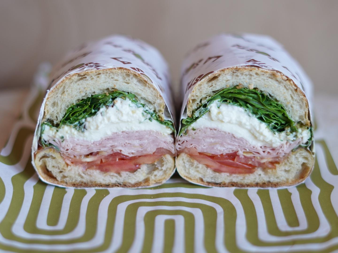 Mortadella & Pesto.