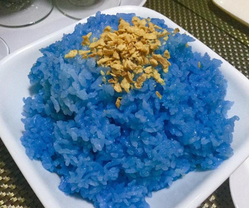 Blue Sticky Rice.