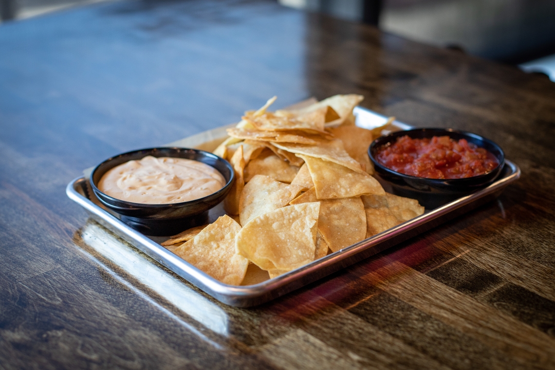 Green Chili Queso.