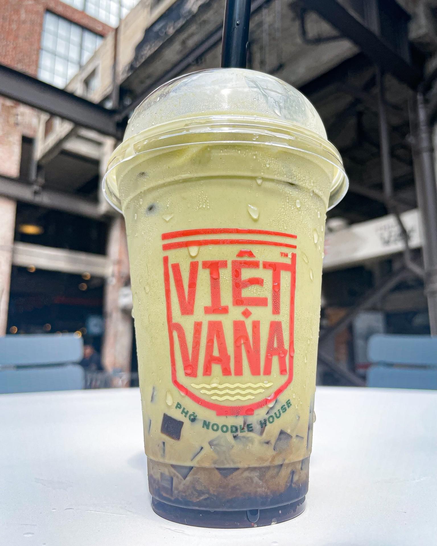 Matcha Milk Tea.