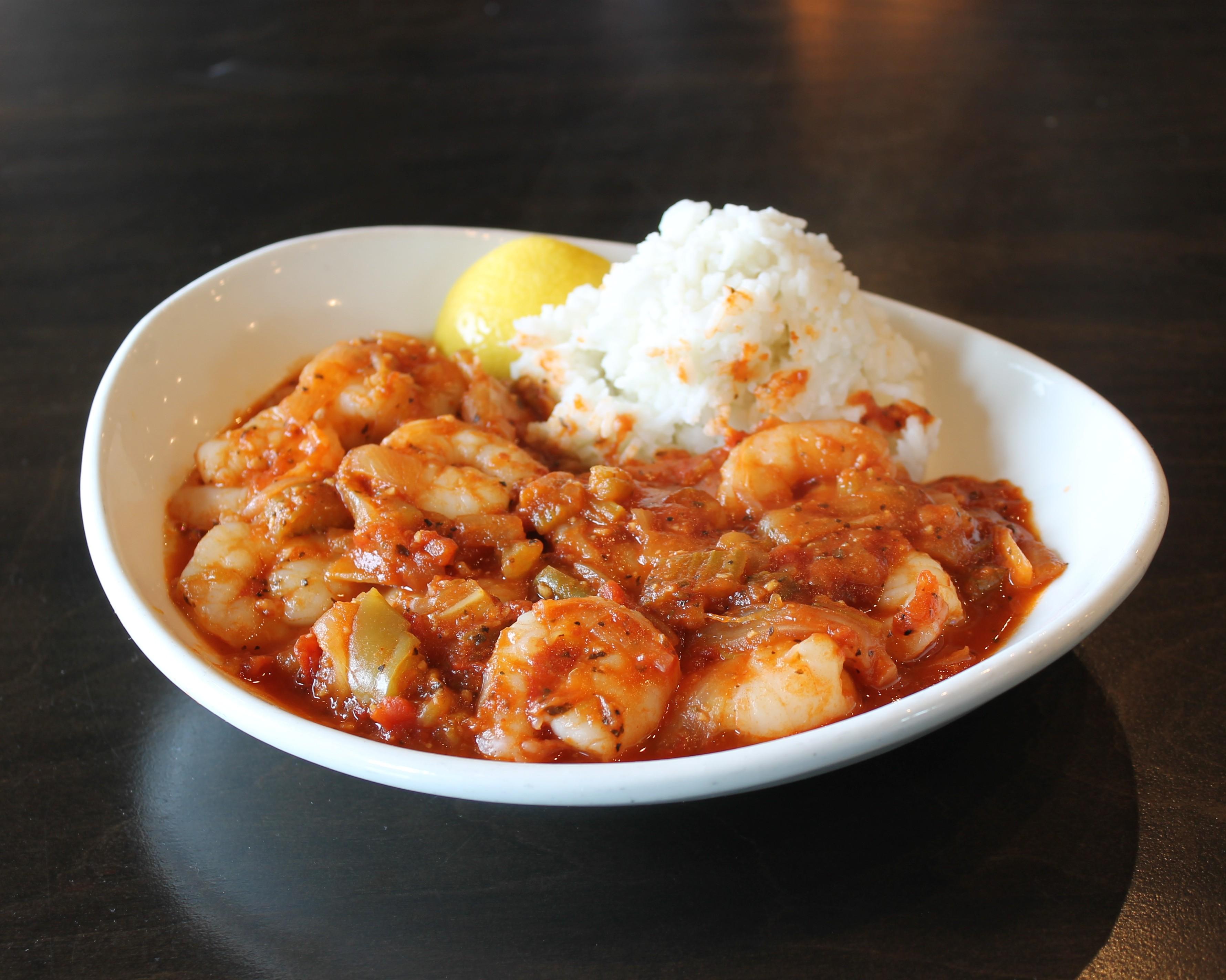 Shrimp Creole.