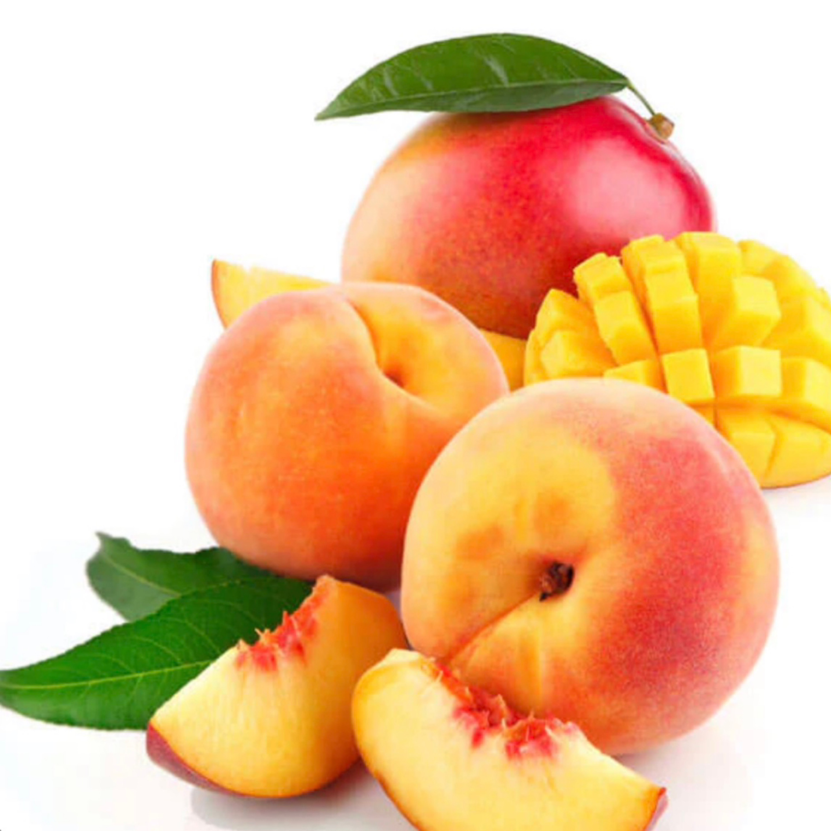 Peach Mango Slush.