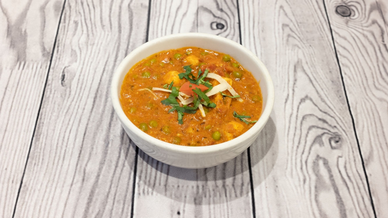 Tofu Green Peas Curry.