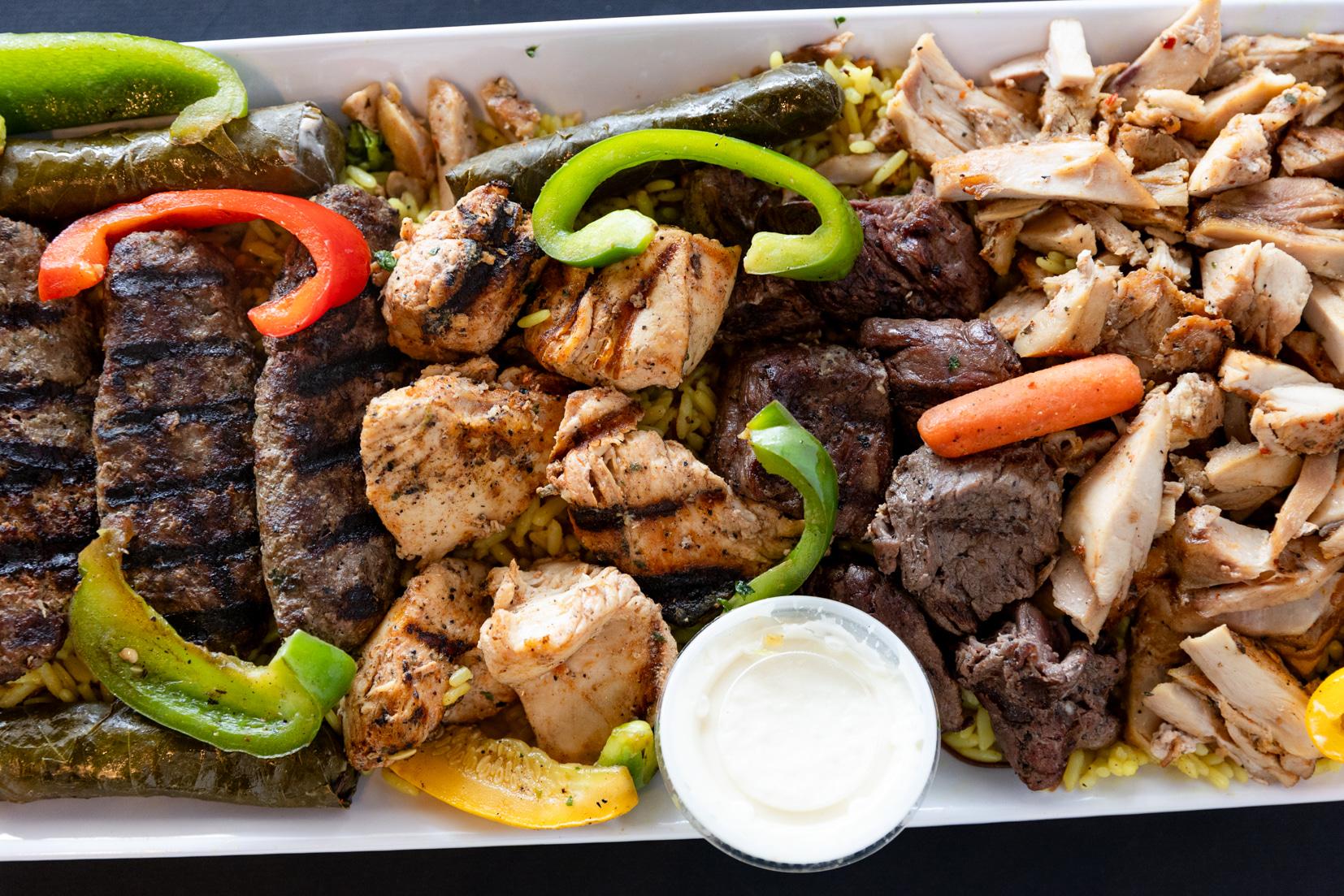 Mix Grill Platter.