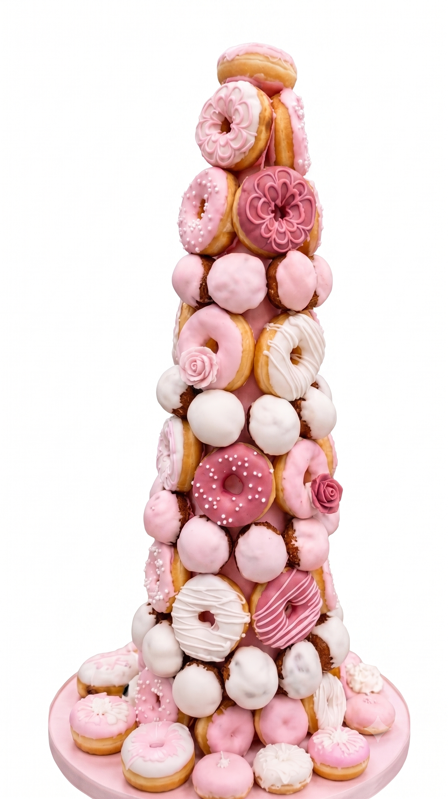 Large Donut Tower 18''.