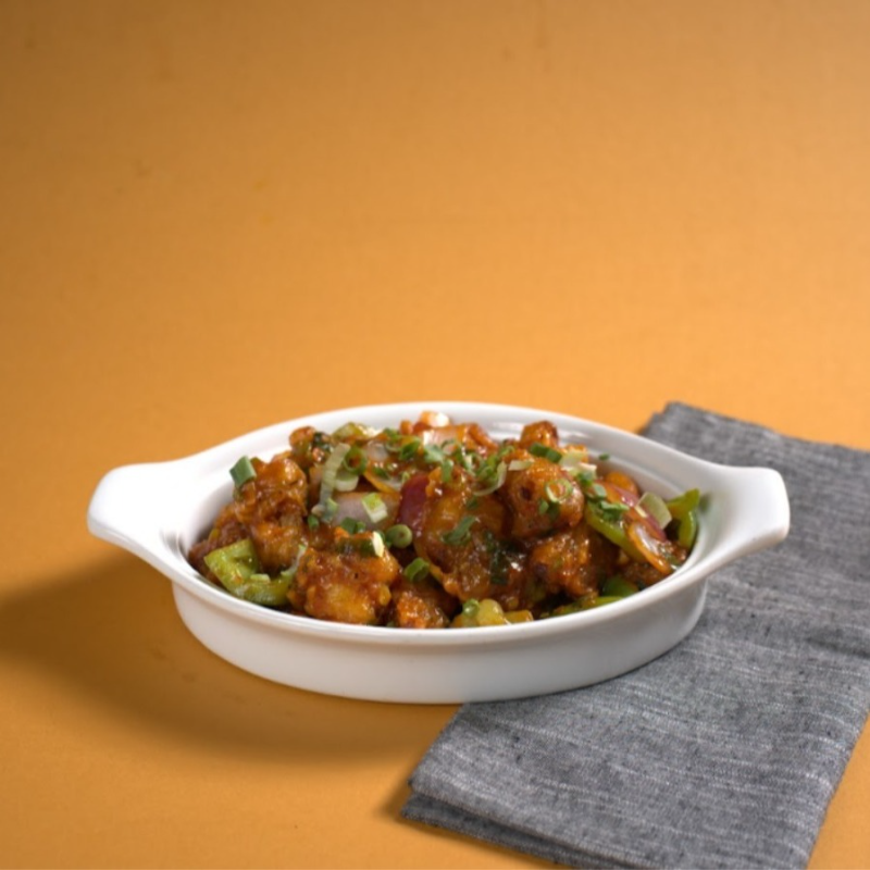 Veg Manchurian.