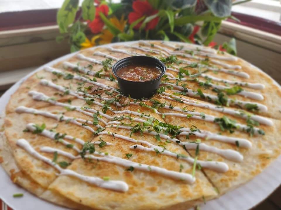 QUESADILLA PIE.